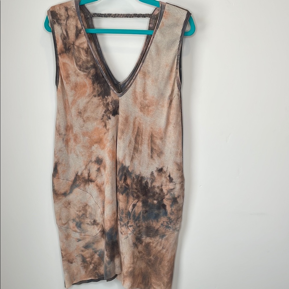 Sinew Moon Tie-Dye Sleeveless Dress
